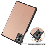 EIDERWOOD Lenovo Legion Tab (3. Gen.) 8.8" Kunstlæder Flip Tablet Cover - Rose Gold