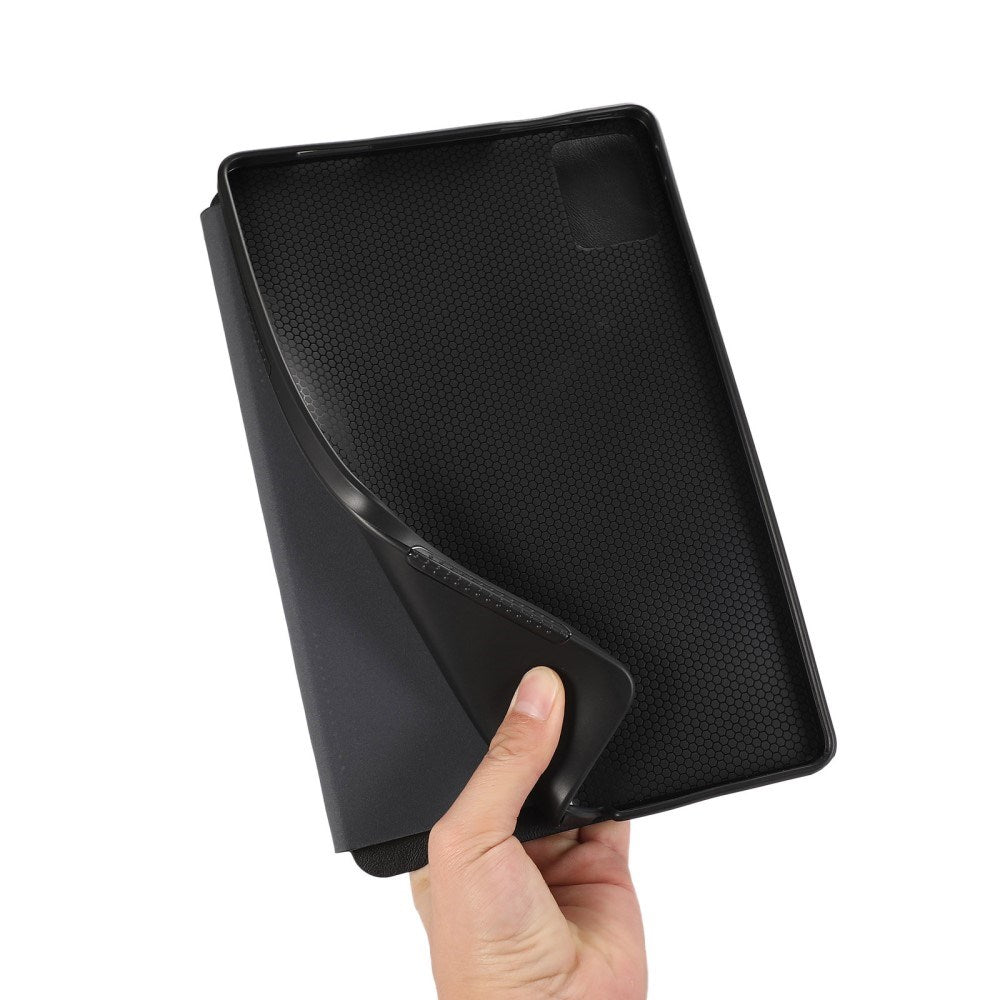 EIDERWOOD Lenovo Tab M11 Læder Flip Cover m. Ståfunktion - Sort