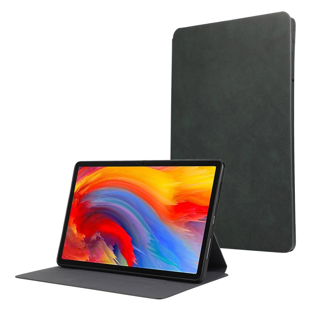 EIDERWOOD Lenovo Tab M11 Læder Flip Cover m. Ståfunktion - Grøn