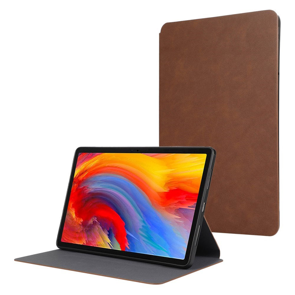 EIDERWOOD Lenovo Tab M11 Læder Flip Cover m. Ståfunktion - Brun