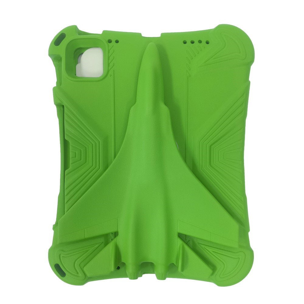 EIDERWOOD iPad Air (2022 / 2020) / Pro 11 (2022 / 2021 / 2020 / 2018) - Flyvemaskine Cover m. Ståfunktion - Grøn