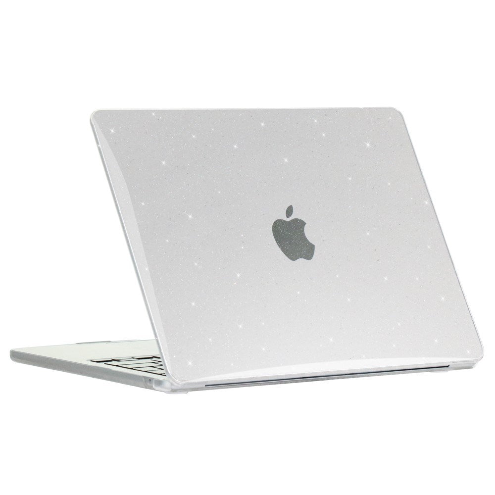 MacBook Air 15 M2/M3 (2023 2024) Hårdt Plastik Bærbar Cover - Stjernehimmel - Gennemsigtig