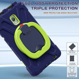 EIDERWOOD Samsung Galaxy Tab Active5 Håndværker Case - Kickstand & Håndholder - Sort