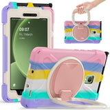 EIDERWOOD Samsung Galaxy Tab Active5 Håndværker Case - Kickstand & Håndholder - Multifarvet