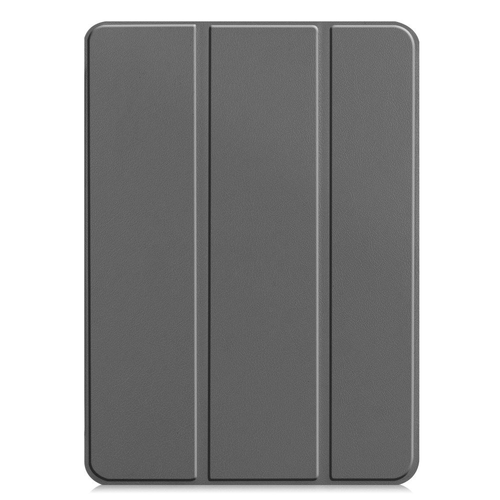 EIDERWOOD iPad Pro 11" (2024) Tri-Fold Læder Flip Cover - Grå