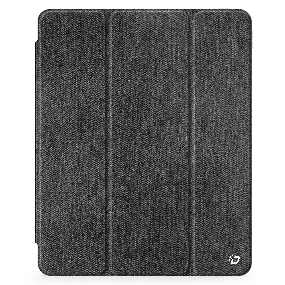 iPad Pro 13" (2024) DUX DUCIS Unid Series Tri-Fold Flip Cover - Gennemsigtig / Sort