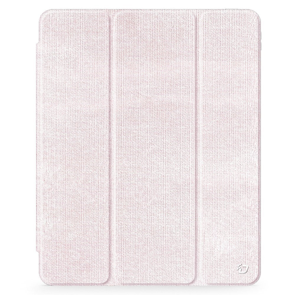 iPad Pro 13" (2024) DUX DUCIS Unid Series Tri-Fold Flip Cover - Gennemsigtig / Pink