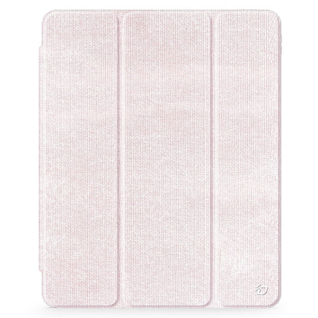 iPad Pro 13" (2024) DUX DUCIS Unid Series Tri-Fold Flip Cover - Gennemsigtig / Pink