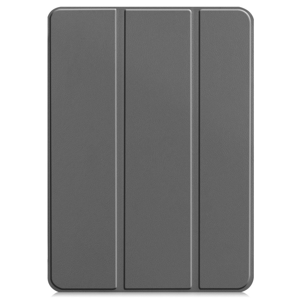 EIDERWOOD iPad Air 13" (2024) Tri-Fold Læder Flip Cover - Grå