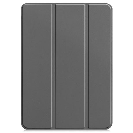 EIDERWOOD iPad Air 13" (2024) Tri-Fold Læder Flip Cover - Grå