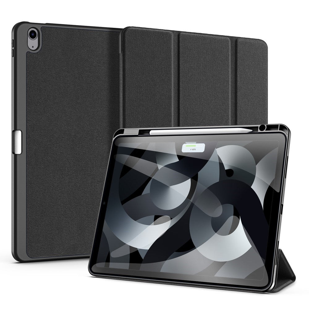 iPad Air 13" (2024) DUX DUCIS DOMO Series Flip Cover m. Pen Holder - Sort