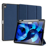 iPad Air 13" (2024) DUX DUCIS DOMO Series Flip Cover m. Pen Holder - Blå