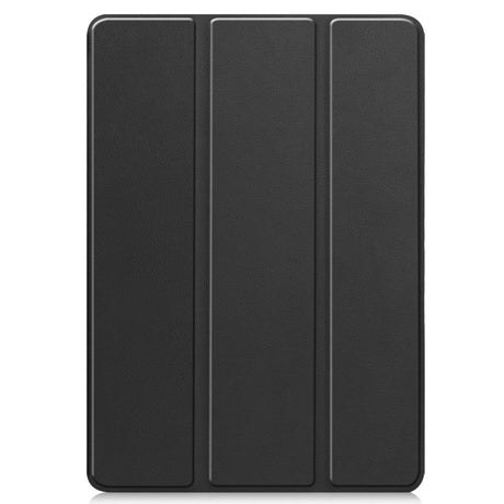 EIDERWOOD Xiaomi Redmi Pad Pro Tri-Fold Kunst Læder Flip Cover m. Stylus Pencil Holder - Sort