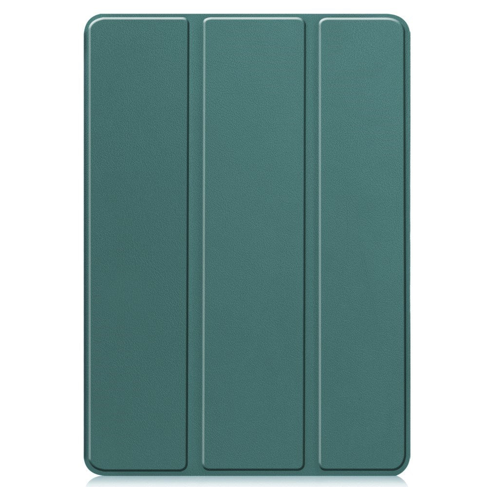 EIDERWOOD Xiaomi Redmi Pad Pro Tri-Fold Kunst Læder Flip Cover m. Stylus Pencil Holder - Grøn