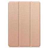 EIDERWOOD Xiaomi Redmi Pad Pro Tri-Fold Kunst Læder Flip Cover m. Stylus Pencil Holder - Rose Gold