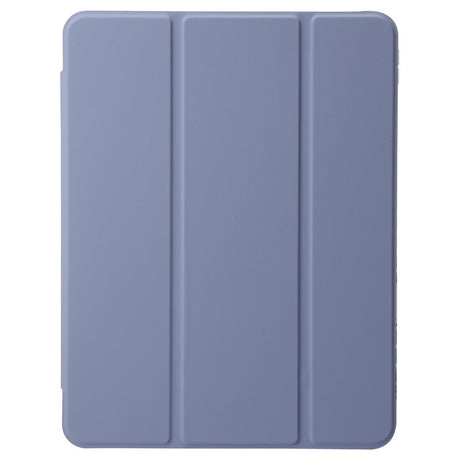 EIDERWOOD iPad Pro 13" (2024) Tri-Fold Kunst Læder Flip Cover m. Apple Pencil Holder - Lilla