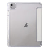 EIDERWOOD iPad Air 13" (2025 / 2024) Tri-Fold Kunst Læder Flip Cover m. Apple Pencil Holder - Grå