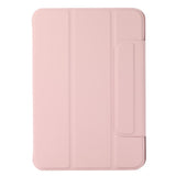 EIDERWOOD iPad Air 11" (2024) Magnetisk Tri-Fold Flip Cover - Lyserød