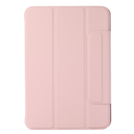 EIDERWOOD iPad Air 11" (2024) Magnetisk Tri-Fold Flip Cover - Lyserød