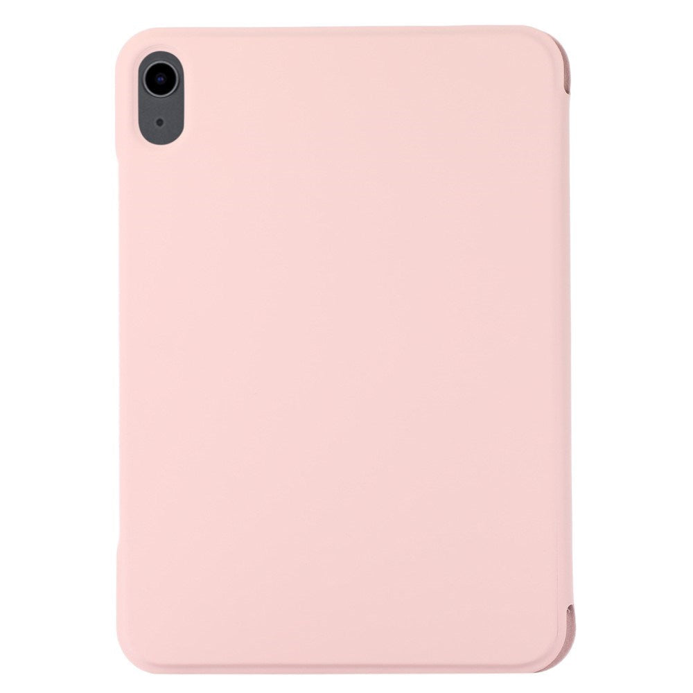 EIDERWOOD iPad Air 11" (2024) Magnetisk Tri-Fold Flip Cover - Lyserød