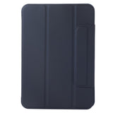 EIDERWOOD iPad Air 11" (2024) Magnetisk Tri-Fold Flip Cover - Mørkeblå