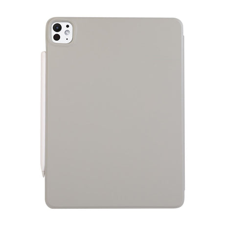 EIDERWOOD iPad Pro 11" (2024) Magnetisk Tri-Fold Flip Cover - Grå