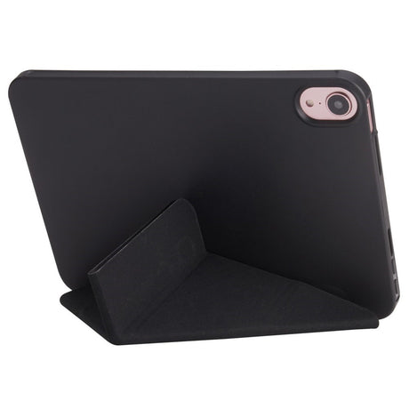 EIDERWOOD iPad Air 11" (2024) Cover - Fleksibelt Origami Cover - Sort