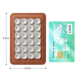 Silikone Sugekop Mobilholder m. MagSafe - Brun / Hvid