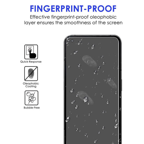 Nothing Phone (1) - Hærdet Glas - Skærmbeskyttelse Case-Friendly - Gennemsigtig