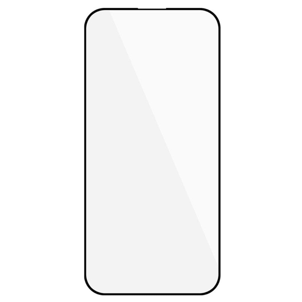 iPhone 16 Plus Full Fit Hærdet Glas - Skærmbeskyttelse - Sort Kant