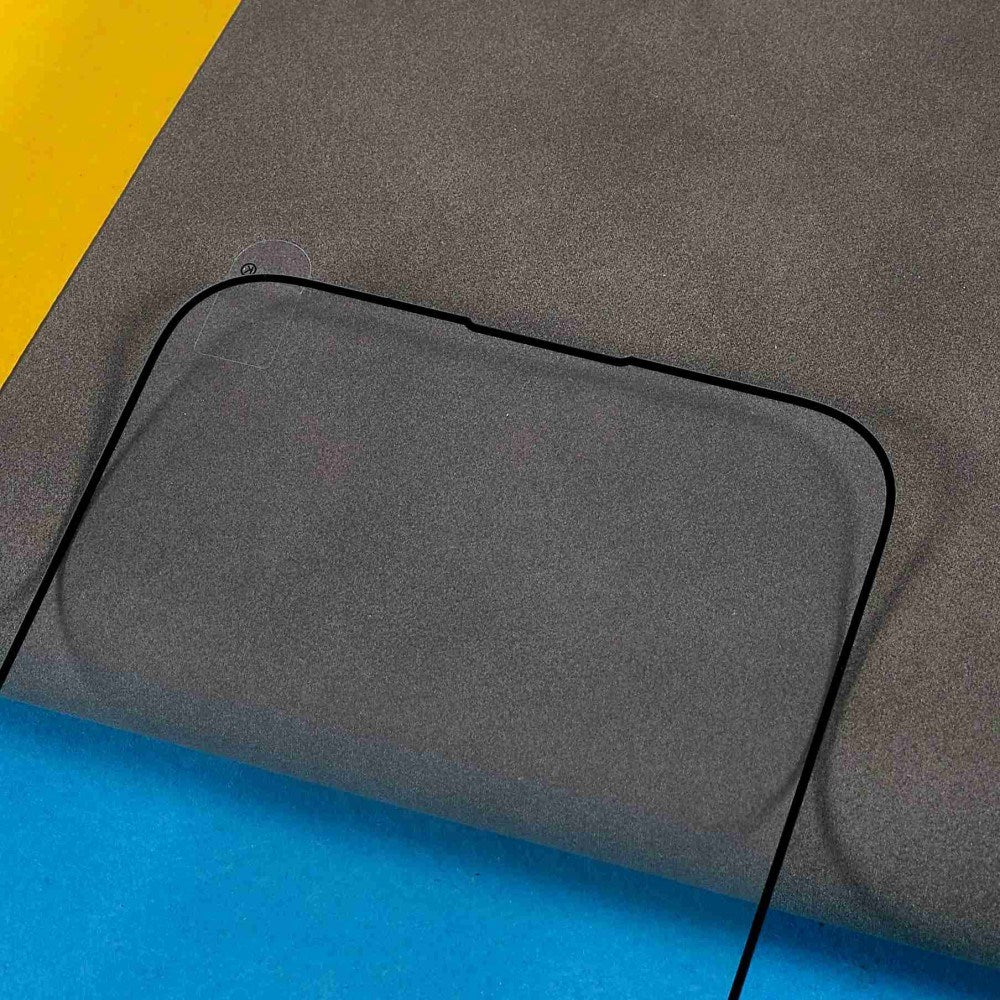 iPhone 16 Plus Full Fit Hærdet Glas - Skærmbeskyttelse - Sort Kant