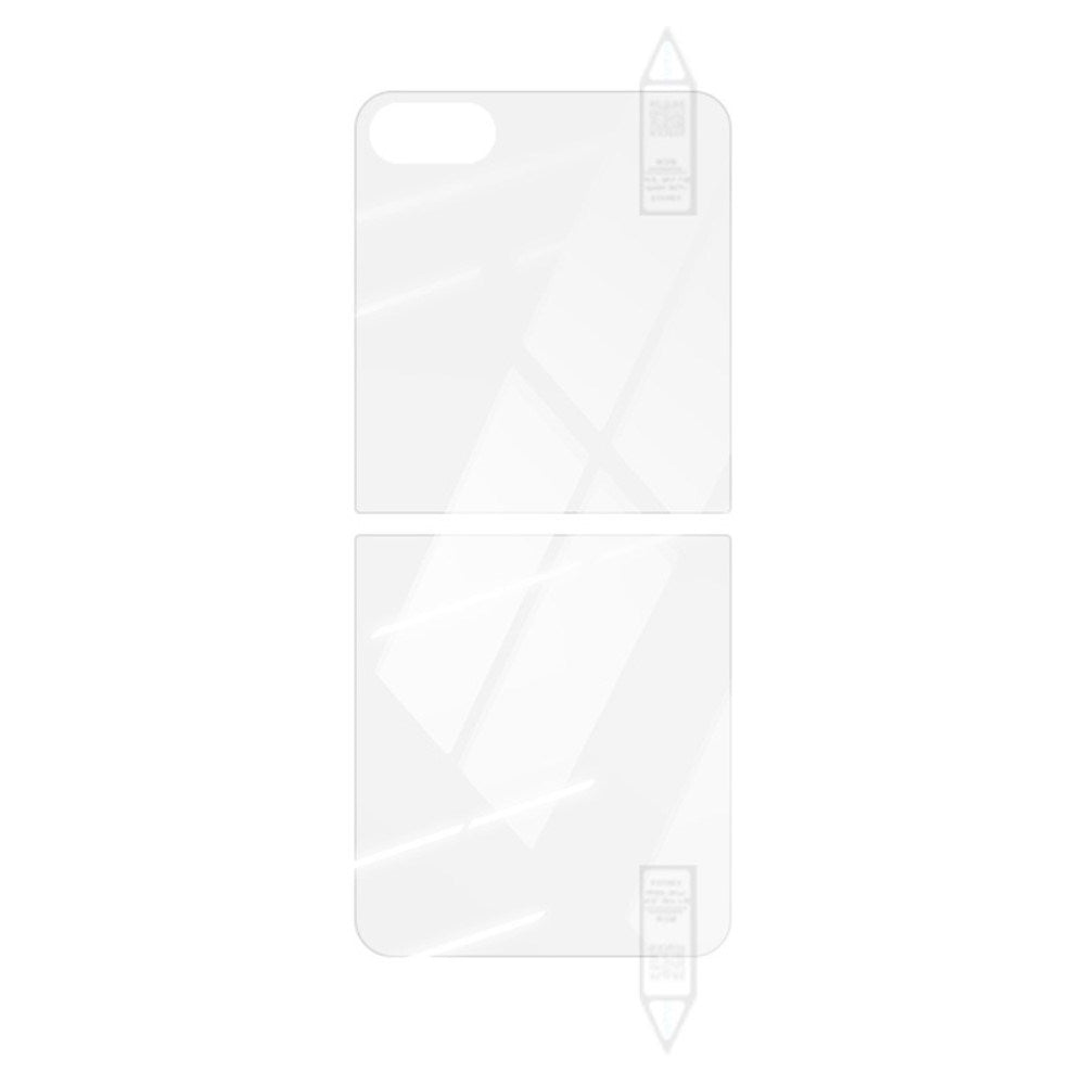 Samsung Galaxy Z Flip6 RURIHAI Beskyttelsesglas - Case Friendly - Gennmemsigtig