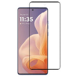 Motorola Moto G85 (5G) Arc Edge Hærdet Glas - Full-Fit Skærmbeskyttelse - Sort Kant