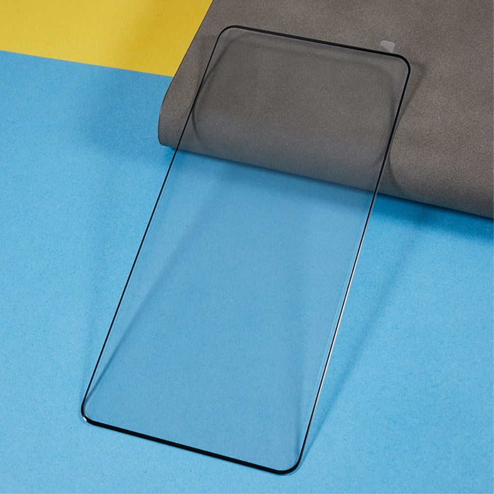 Motorola Moto G85 (5G) Arc Edge Hærdet Glas - Full-Fit Skærmbeskyttelse - Sort Kant