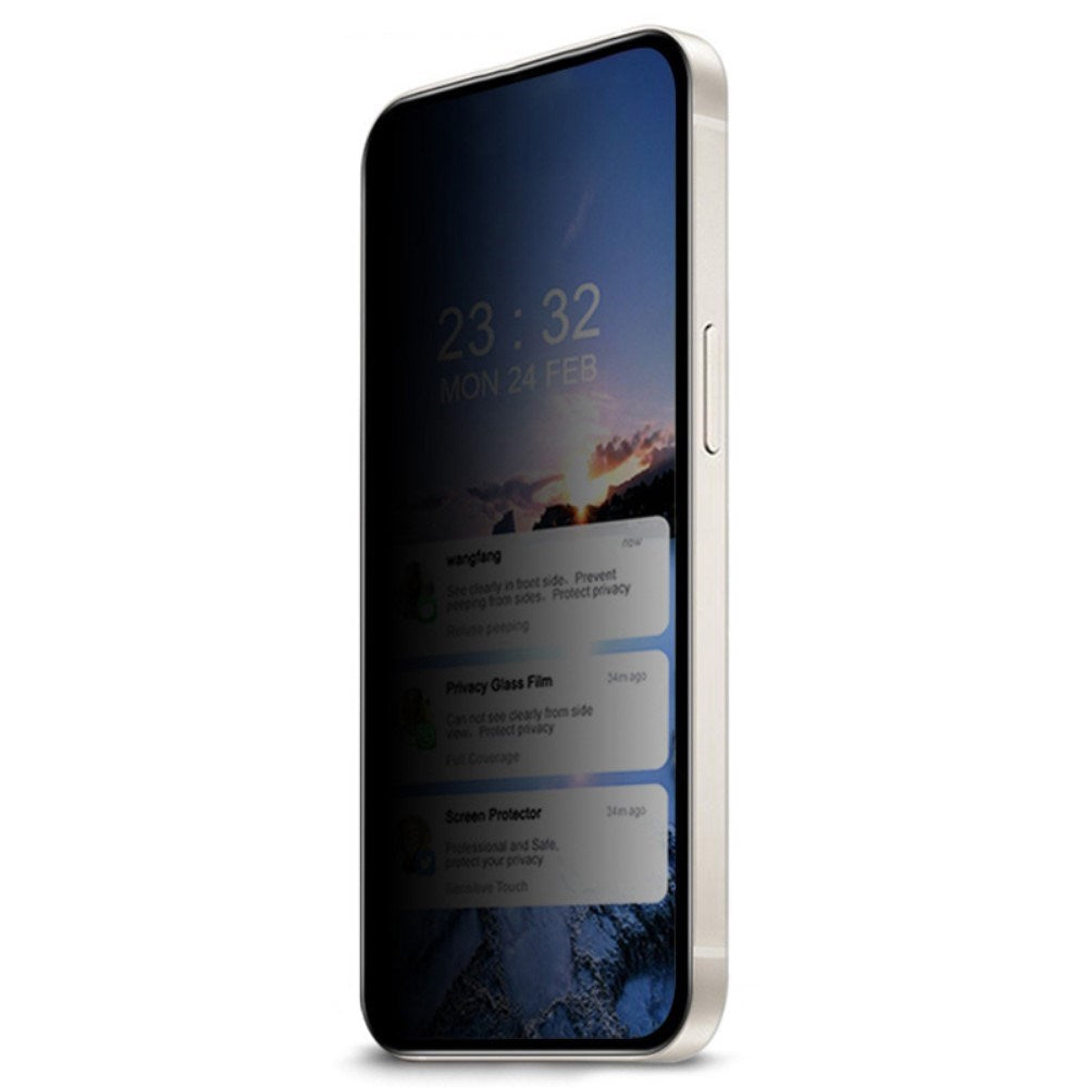 Hærdet Skærmbeskyttelsesglas - Xiaomi Redmi 13 (4G) / 13 (5G) - Privacy Funktion - Gennemsigtig