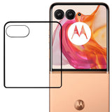 Motorola Razr 50 Ultra 5G Hærdet Bagskærms Skærmbeskyttelsesglas - Gennemsigtig