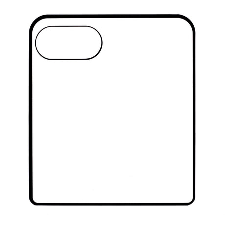 Motorola Razr 50 Ultra 5G Hærdet Bagskærms Skærmbeskyttelsesglas - Gennemsigtig