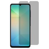 Samsung Galaxy A06 Hærdet Skærmbeskyttelsesglas- Privacy - Full Fit - Gennemsigtig