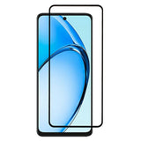 Oppo A60 Beskyttelsesglas - Gennemsigtig / Sort Kant