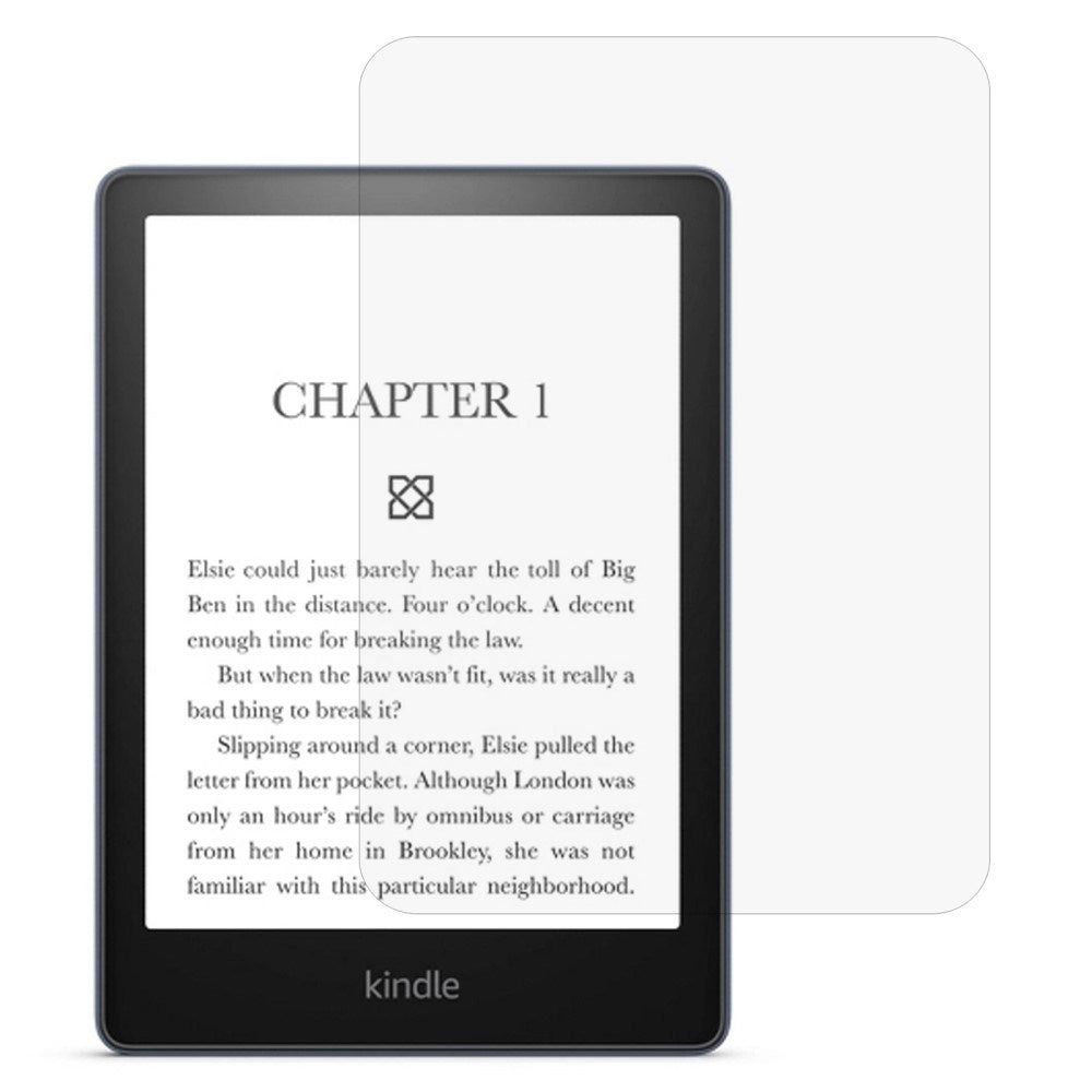 Amazon Kindle Paperwhite (2024) Full-Fit Hærdet Skærmbeskyttelse - Gennemsigtig