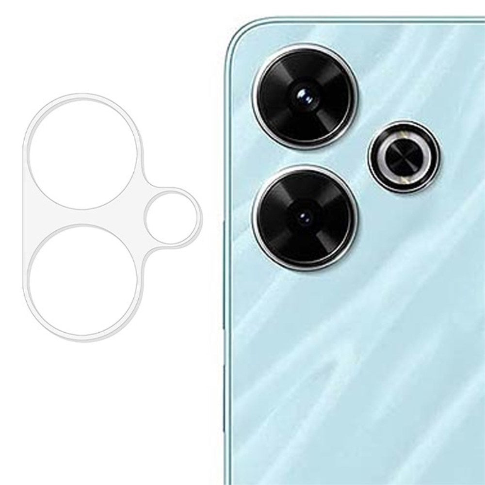 Hærdet Kameralinsebeskyttelsesglas - Xiaomi Redmi 13 (4G) / 13 (5G) - Gennemsigtig