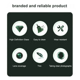 Samsung Galaxy A26 (5G) - IMAK Hærdet Kameralinsebeskyttelsesglas - Sort