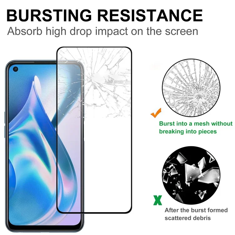 OnePlus 13R Skærmbeskyttelse i Hærdet Glas – Gennemsigtig med Sort Kant
