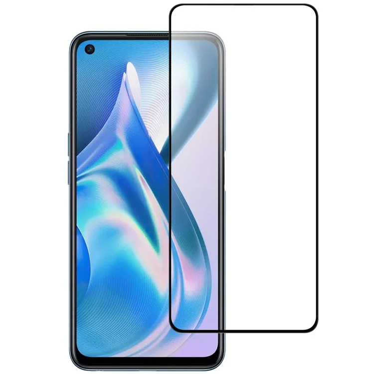 OnePlus 13R Skærmbeskyttelse i Hærdet Glas – Gennemsigtig med Sort Kant