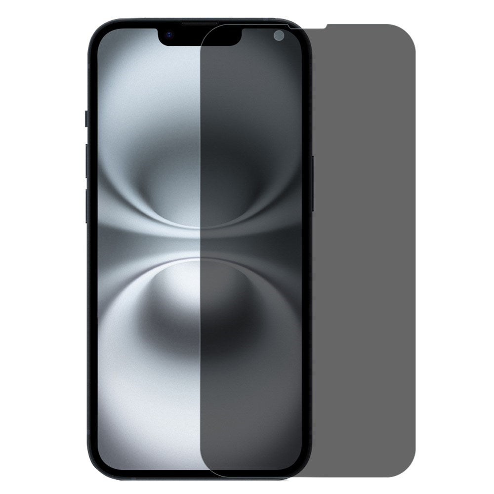 iPhone 16e NORTHJO Privacy Skærmbeskyttelsesglas - 0.3mm - Gennemsigtig