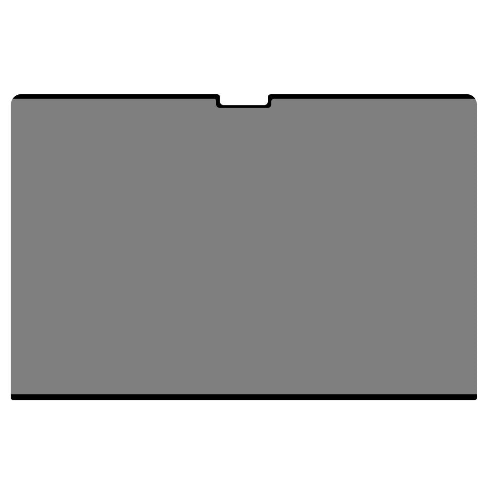 MacBook Air 13" M2/M3/M4 (2022-2025) Magnetisk Skærmbeskyttelse - Privacy Funktion - Gennemsigtig