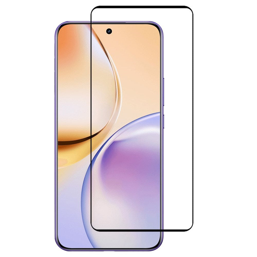 Realme 14 Pro+ (5G) Skærmglas - Gennemsigtig / Sort Kant