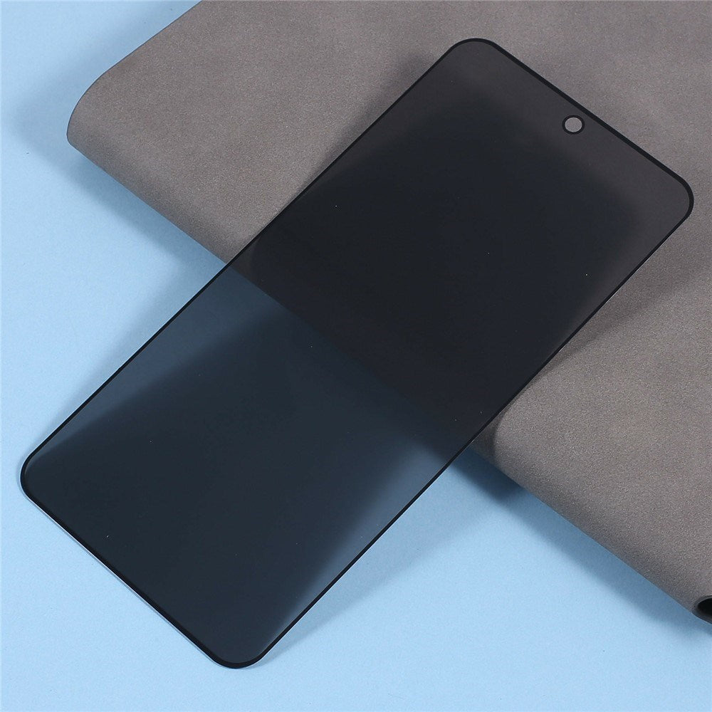 Google Pixel 10 Hærdet Glas Mobil Skærmbeskyttelse m. Privacy - Full-Fit - Sort Kant