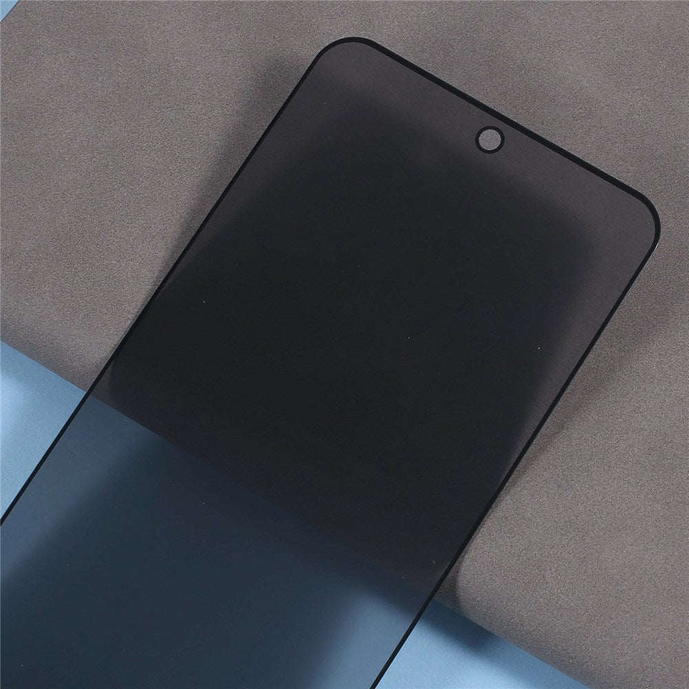 Google Pixel 10 Hærdet Glas Mobil Skærmbeskyttelse m. Privacy - Full-Fit - Sort Kant