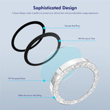 Samsung Galaxy Z Flip7 ENKAY Glitter Kameralinsebeskyttelse - Multifarvet